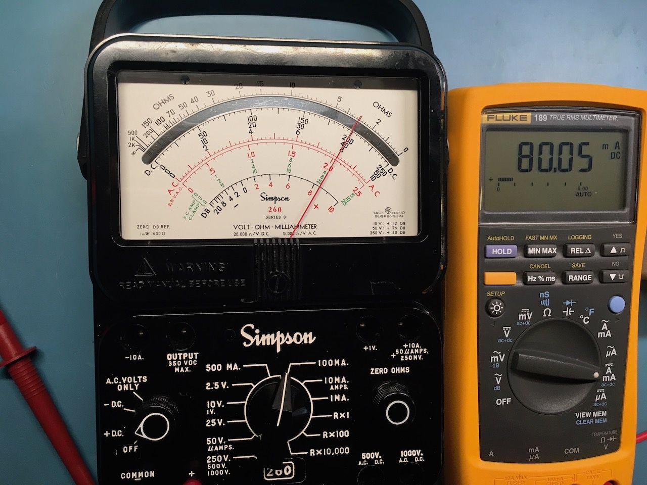 Simpson 260 series 8 calibration instructions (lots of photos, no really..LOTS) Page 1